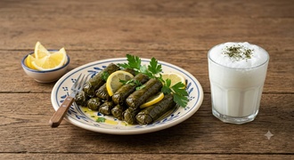 El Yapımı Yaprak Sarma 500 Gram Küçük Ayran görseli