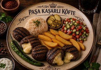 Paşşa Kaşarlı Köfte Tabağı görseli