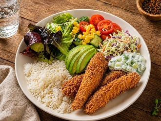 Çıtır Tavuk Bowl görseli