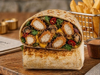 Çıtır Tavuk Wrap görseli