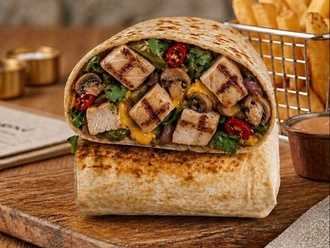 Izgara Tavuk Wrap görseli