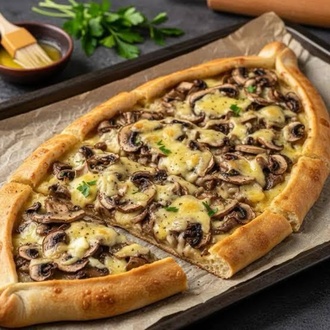 Mantarlı Pide görseli