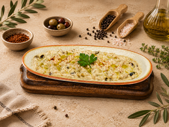 Tahinli Köz Patlıcan Salata görseli