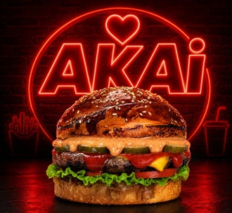 Akai Ajvar Soslu Burger görseli