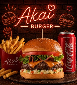 Akai American Burger Menü görseli