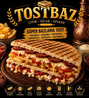 Mix Bazlama Tost görseli