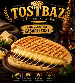 Kaşarlı Bazlama Tost görseli