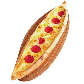 Kaşarlı Sucuklu Pide görseli
