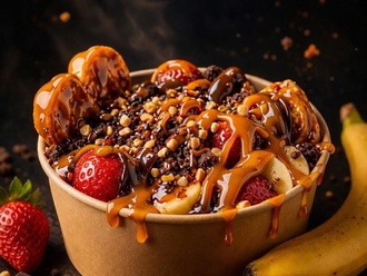 Caramel Waffle Bowl görseli