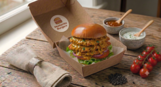 Körili Chicken Burger görseli