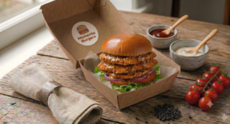 Hardallı Chicken Burger görseli