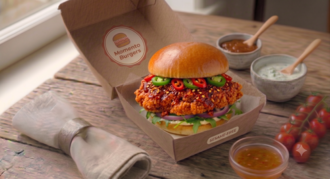 Hot Chili Chicken Burger görseli
