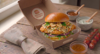 Garlic Chicken Burger görseli