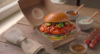 Spicy Chicken Burger görseli