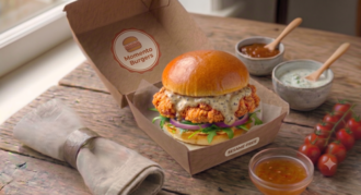 Truffle Chicken Burger görseli