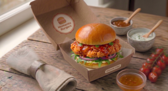 Sweet Chili Chicken Burger görseli