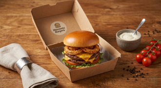 Onion Rings Burger görseli