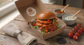 Periperi Chicken Burger görseli