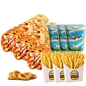 Üçlü Ziyafet Menü görseli