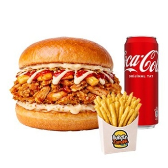 Döner Burger Menü görseli
