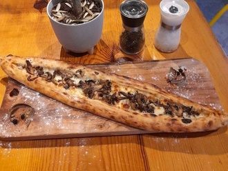 3 Mantarlı Pide (Açık) görseli