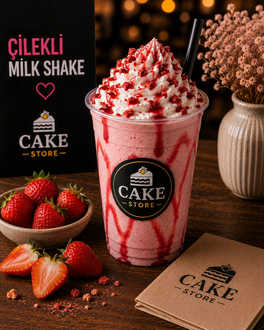 Çilekli Milkshake (40 Cl.) görseli