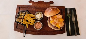 Karides & Beef Burger görseli
