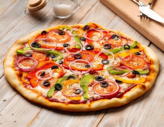 Sebzeli Pizza görseli