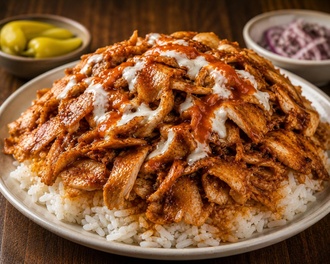 Pilav Üstü Tavuk Döner (100 Gr) görseli