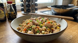 Tavuklu Çin Pilavı görseli