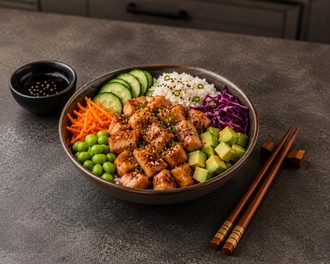 Tavuk Poke Bowl görseli