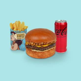 New York Cheeseburger Menü görseli