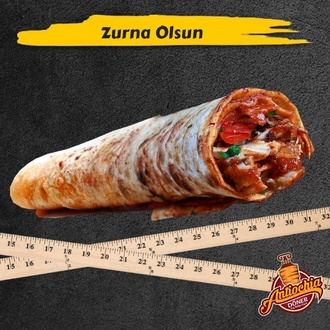 Barbekü Soslu Zurna Dürüm (70 Cm.) 120 Gr. görseli