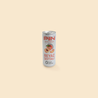 Pin Drinks Beyaz Şeftali (25 Cl) görseli