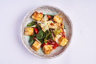 Teriyaki Soslu Patlıcan Salata görseli
