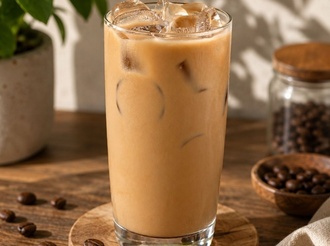 Iced Caramel Latte (M) görseli