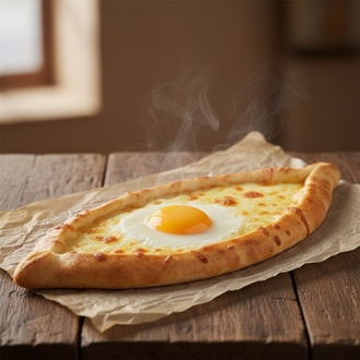 Kaşarlı Yumurtalı Pide görseli