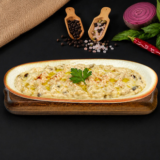 Tahinli Köz Patlıcan Salata (200 Gr.) görseli