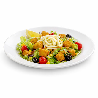 Çıtır Tavuk Salata görseli