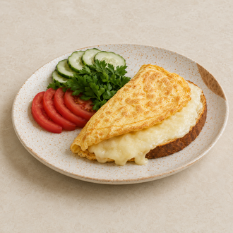 Kaşarlı Omlet görseli