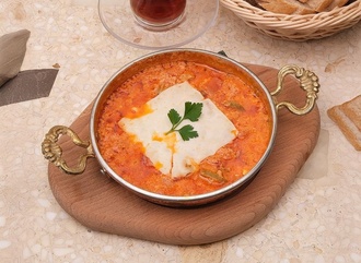 Kaşarlı Menemen görseli