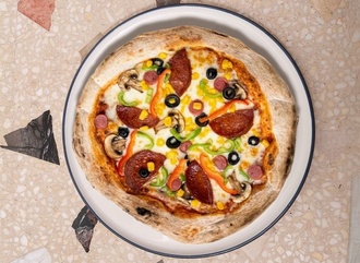 Karışık Pizza (Orta) görseli