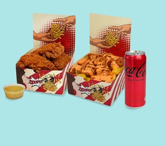 Chi̇cken Tenders & Houston Rockets Menü görseli
