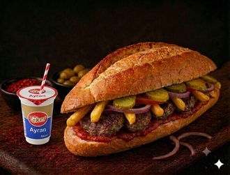 Tam Ekmek Köfte Menü görseli