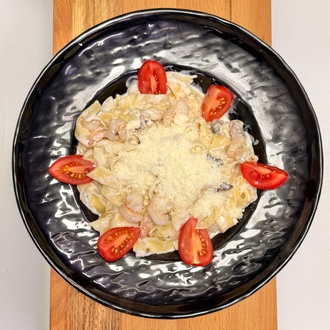 Karidesli Fettuccine Alfredo görseli