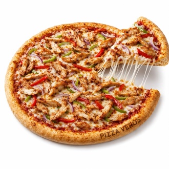 Veros Tavuk Döner Pizza (Orta Boy) görseli
