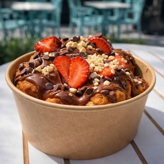 Orman Meyveli Kova Waffle görseli