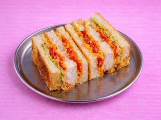 Spicy Crispy Chicken Katsu Sando görseli