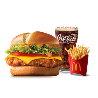 Spicy Mccrispy® Deluxe Menü görseli