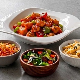 General Tso Soslu Wok Balık görseli